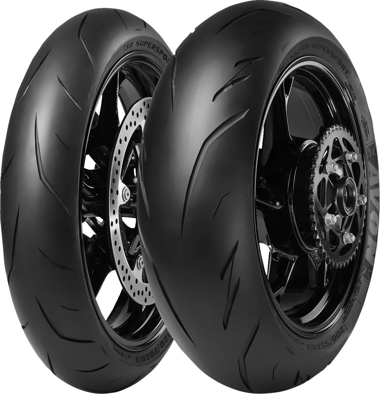 AVON Tire - 3D Supersport - Rear - 180/55ZR17 - (73W) 640629