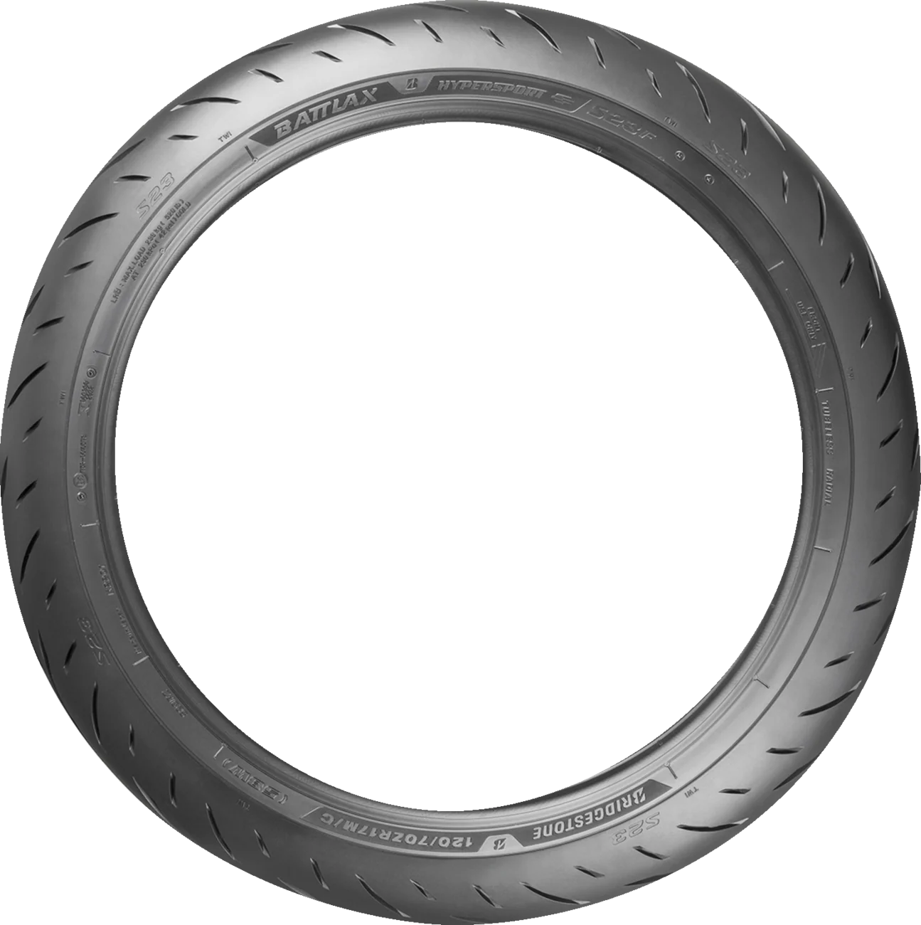 BRIDGESTONE Battlax S23 Front 120/70ZR17 58W 15924 - Image 2