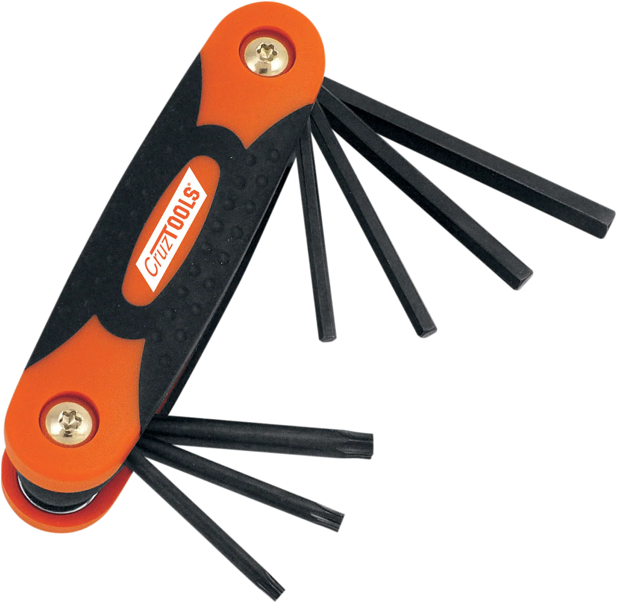 CRUZTOOLS Key Set - Hex/Torx - Folding FHT1