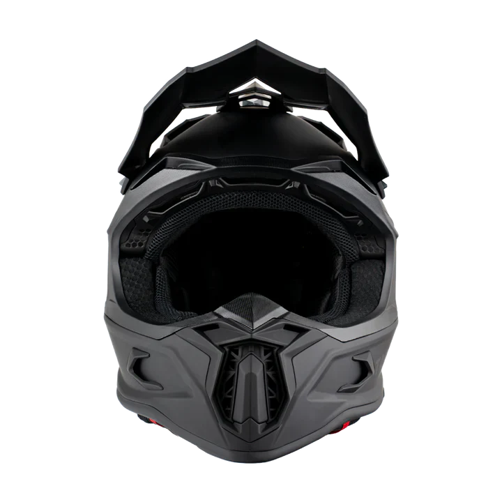 Daytona Tactic- Dull Black MX Helmet - Image 2