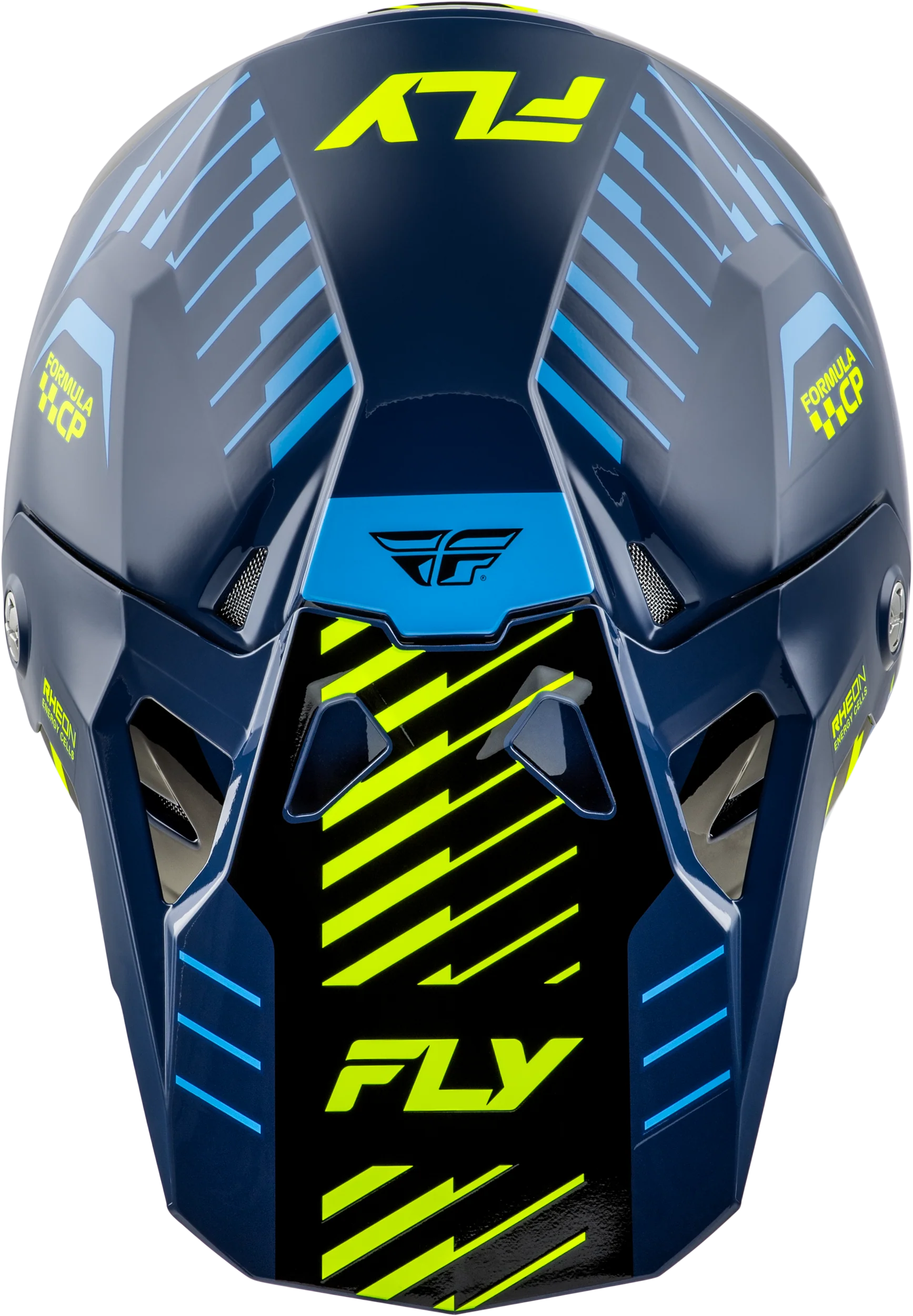 Formula Cp Slice Helmet Navy/Hi Vis/White - Image 3