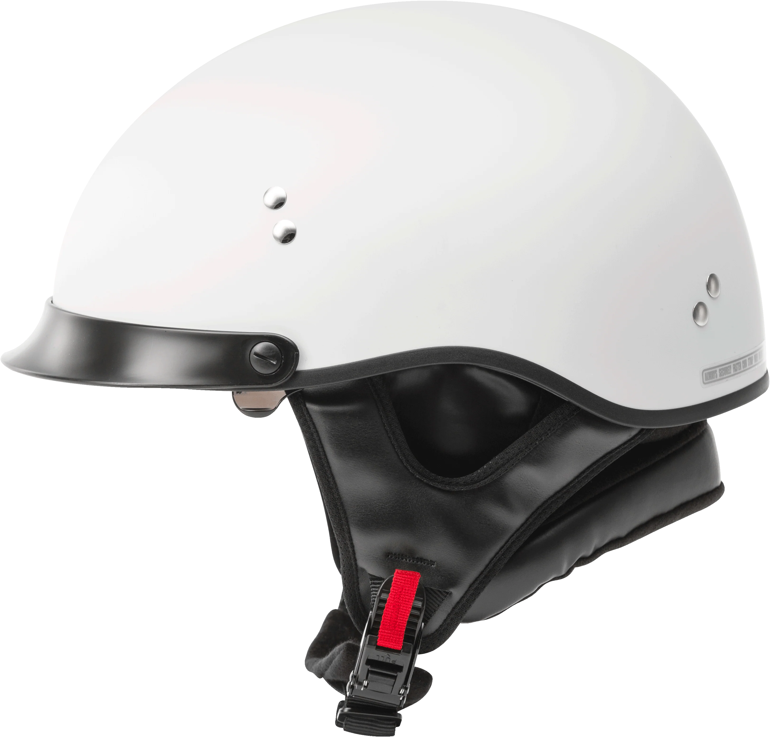 Hh 65 Half Helmet Full Dressed Matte White - Image 4