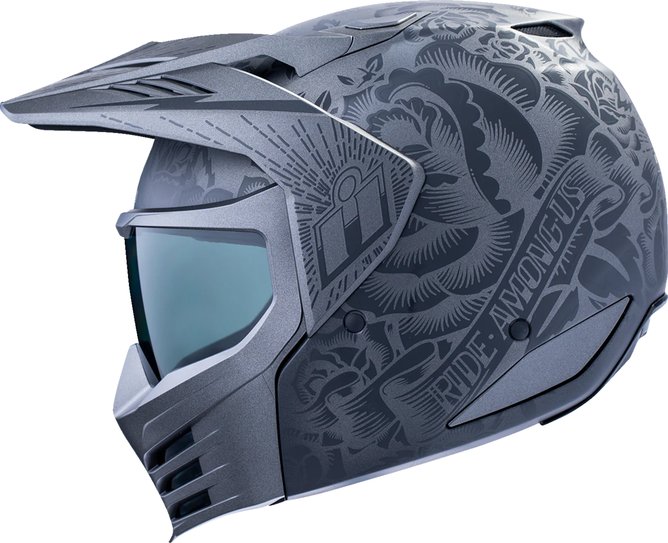 ICON Elsinore* Helmet - Darkgard - Black - Image 5