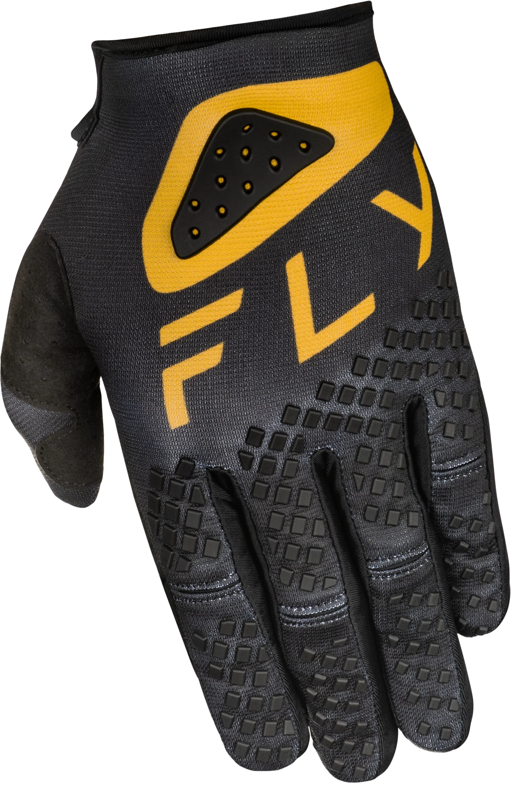 Fly Kinetic Center Gloves Black/Gold - Image 3