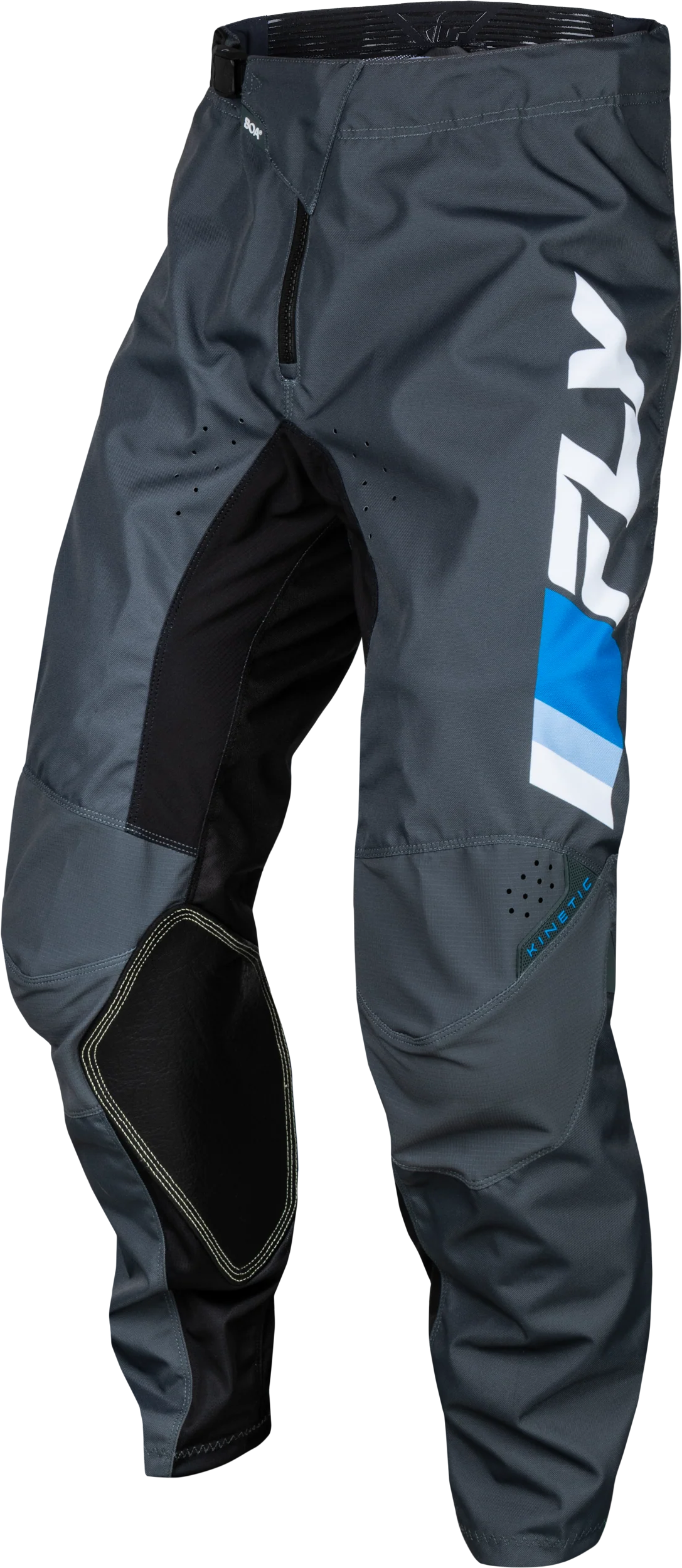 Kinetic Prix 38 Pants Bright Blue/Charcoal/Wht Sz 38 - Image 4