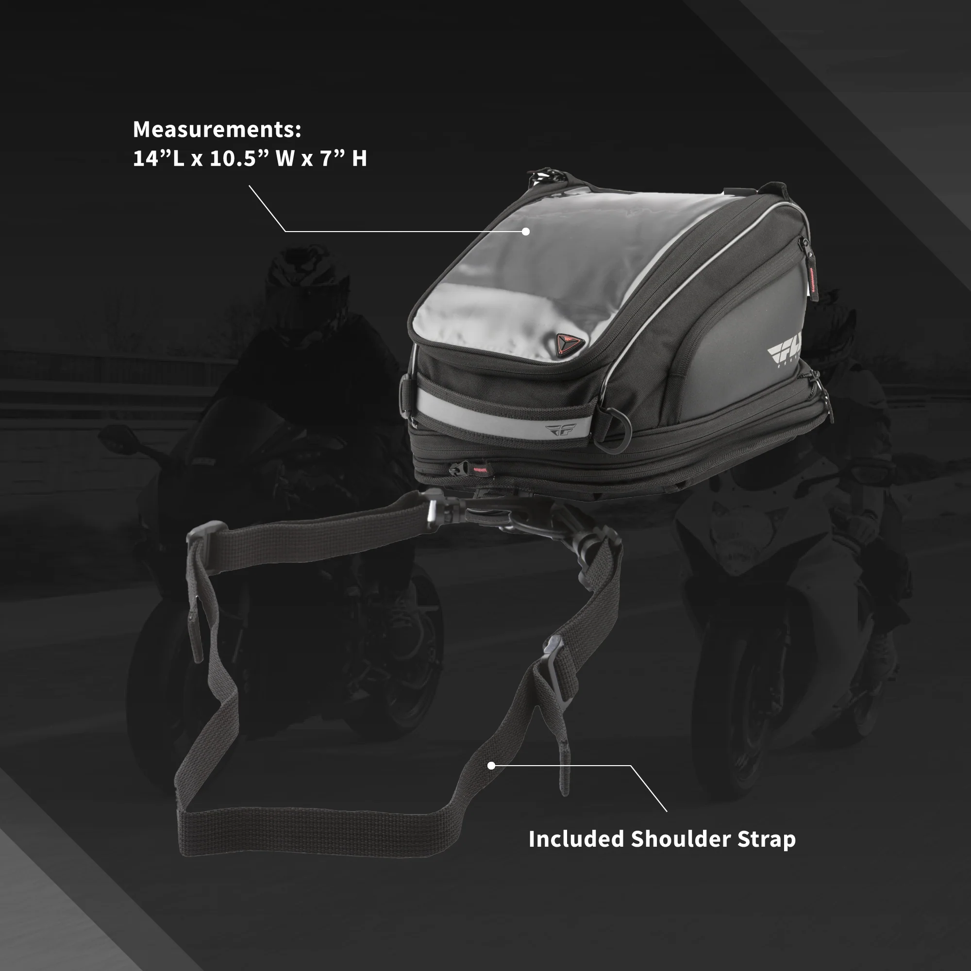 Fly Medium Tank Bag - Image 4