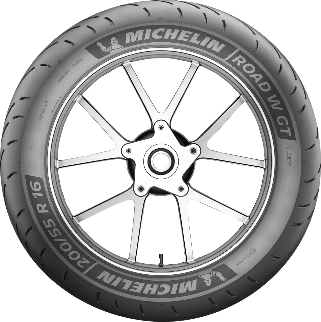 MICHELIN Tire - Road W GT - Rear - 200/55R16 - 77H 71317 - Image 2