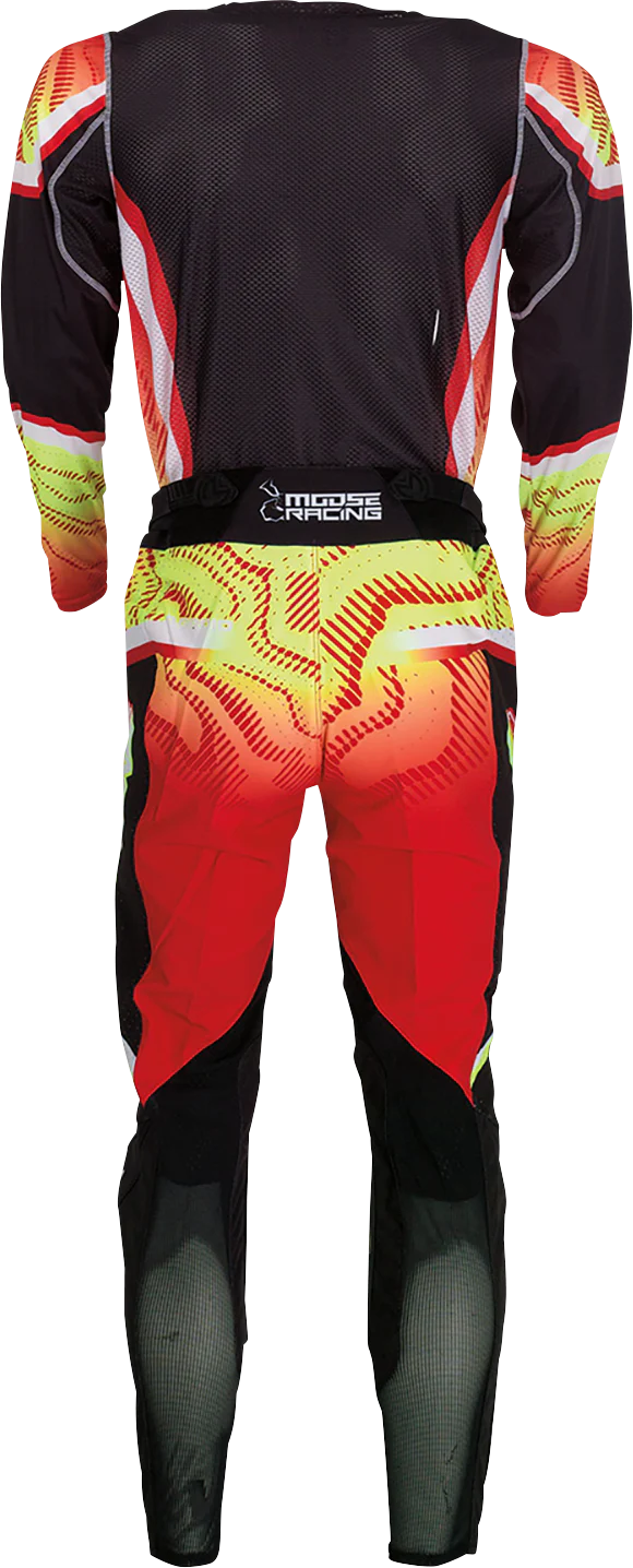 MOOSE OFFROAD Agroid Jersey - Red/Yellow/Black - Large 2910-7392 - Image 3