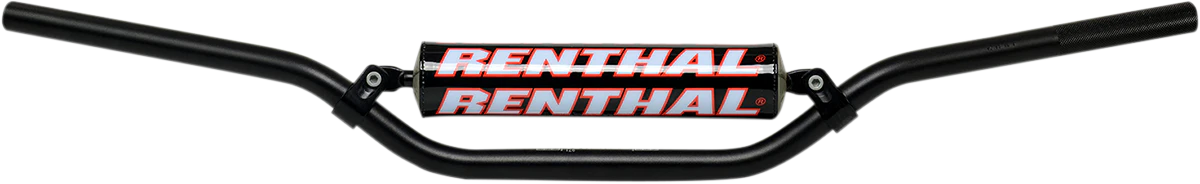 RENTHAL Handlebar - 7/8" - 722 - CR High/Ricky Johnson - Black 72201BK01185