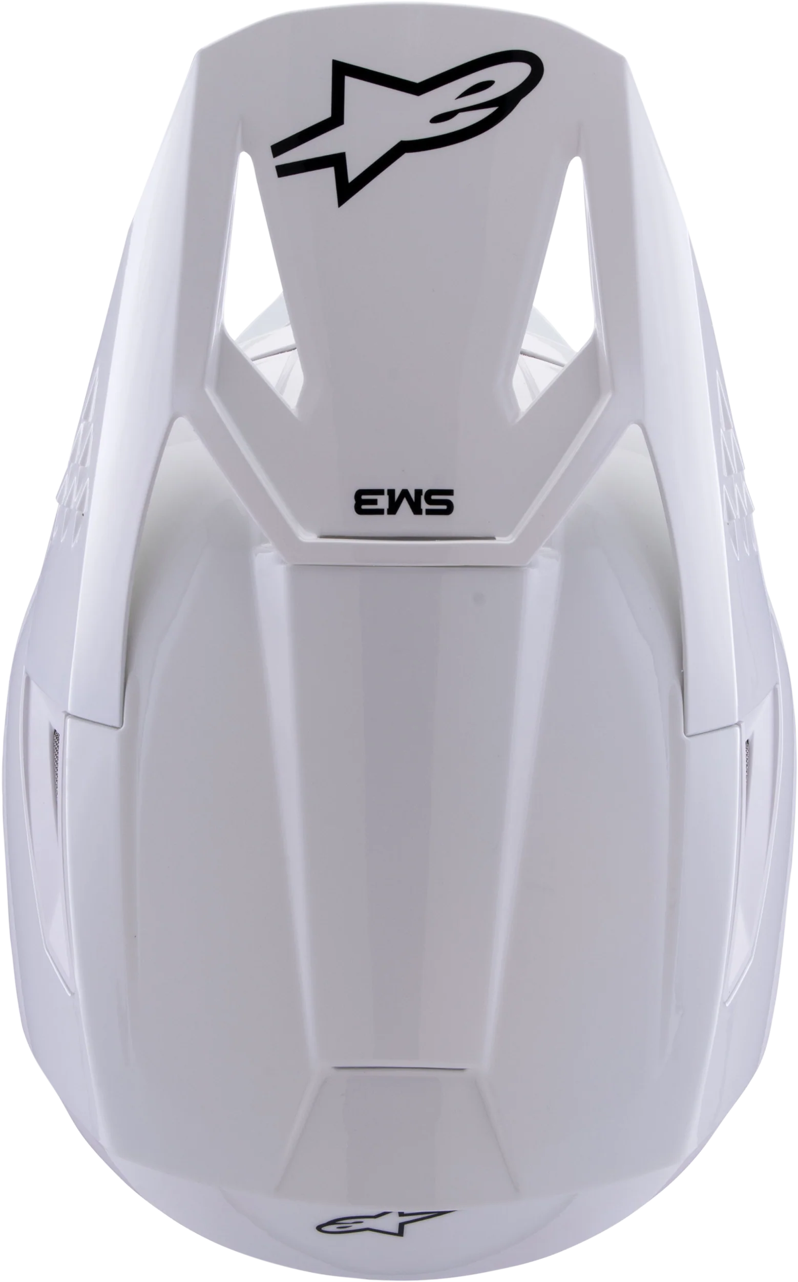 Alpinestars Sm3 Solid Helmet White Glossy - Image 6