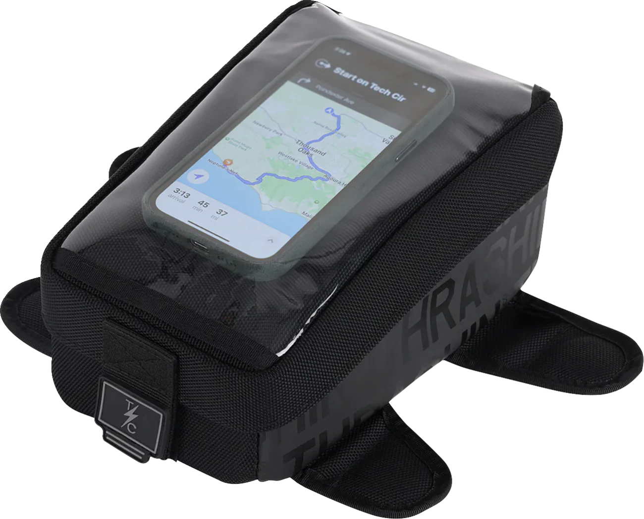 THRASHIN SUPPLY CO. Magnetic Tank Bag - 3.5L - Black TSB-0017 - Image 8
